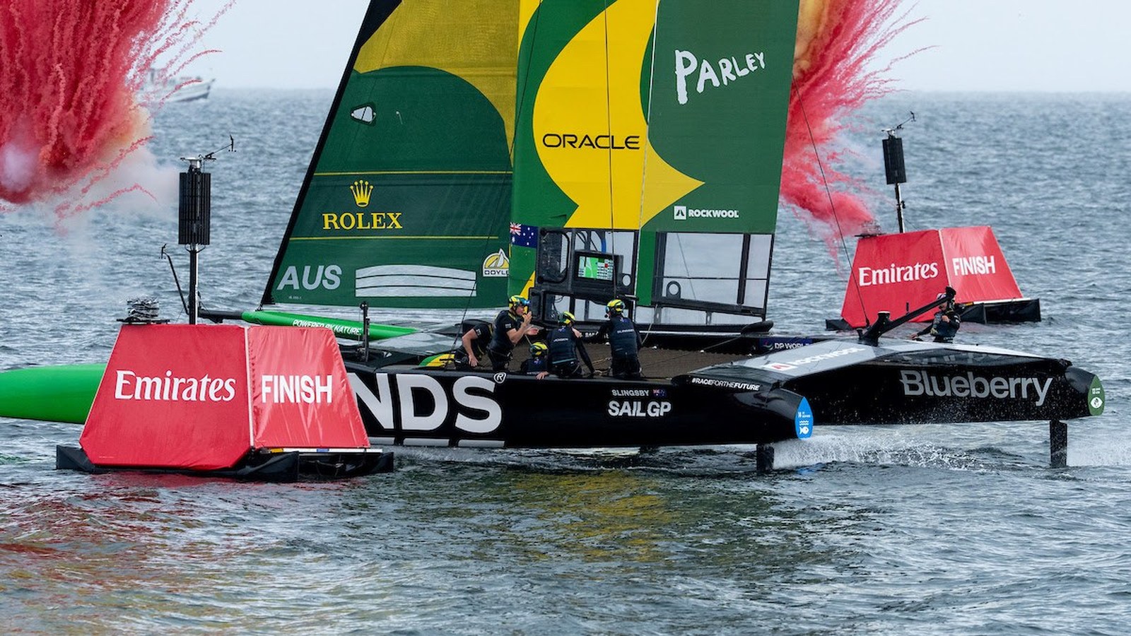 Austrália vence em Sassnitz, abre 14 pontos no SailGP e vê a França bater o recorde de velocidade do circuito