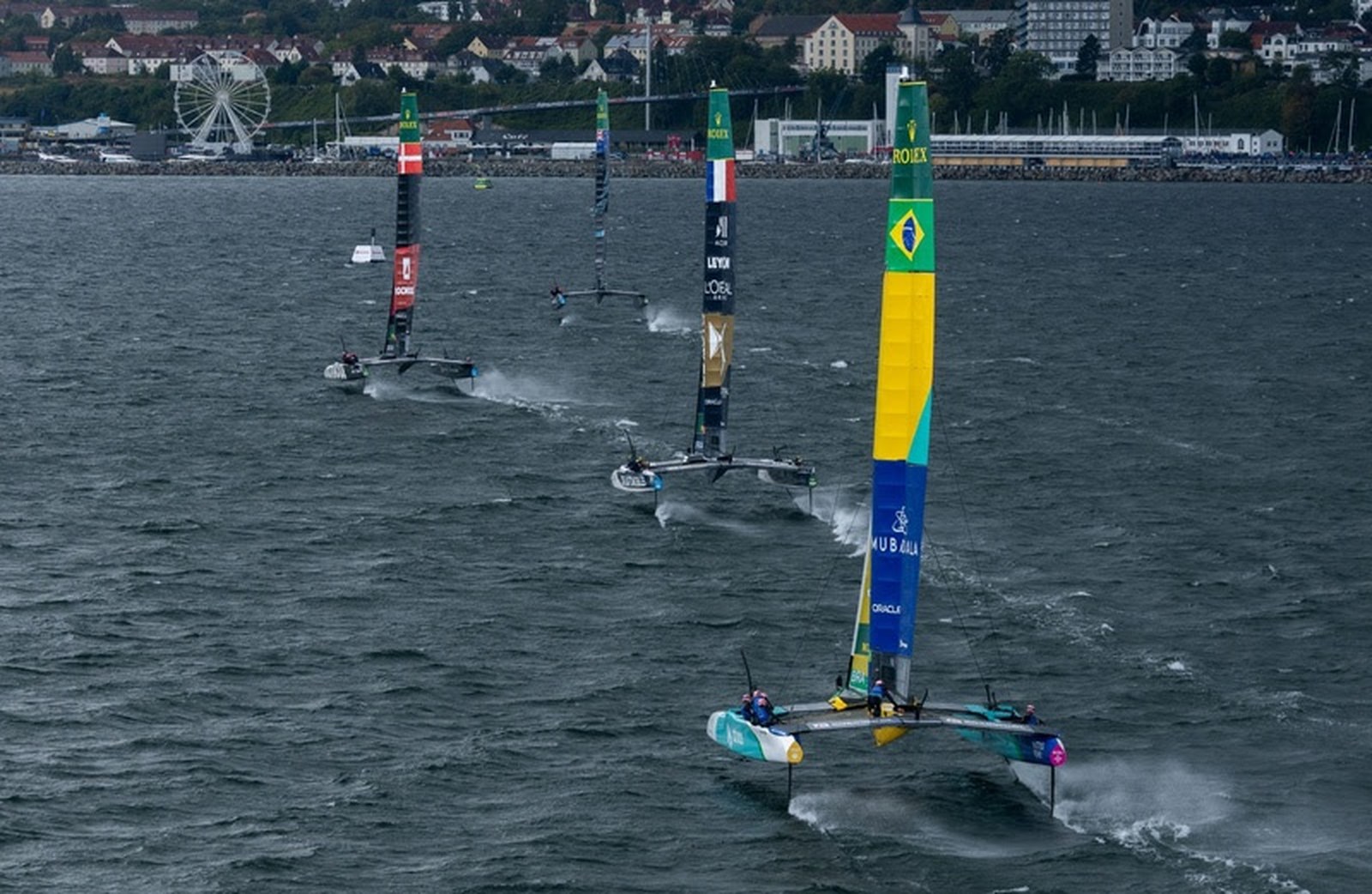 Mubadala Brazil fecha o GP da Alemanha em 13º e vira a chave para a estreia do SailGP em Valência
