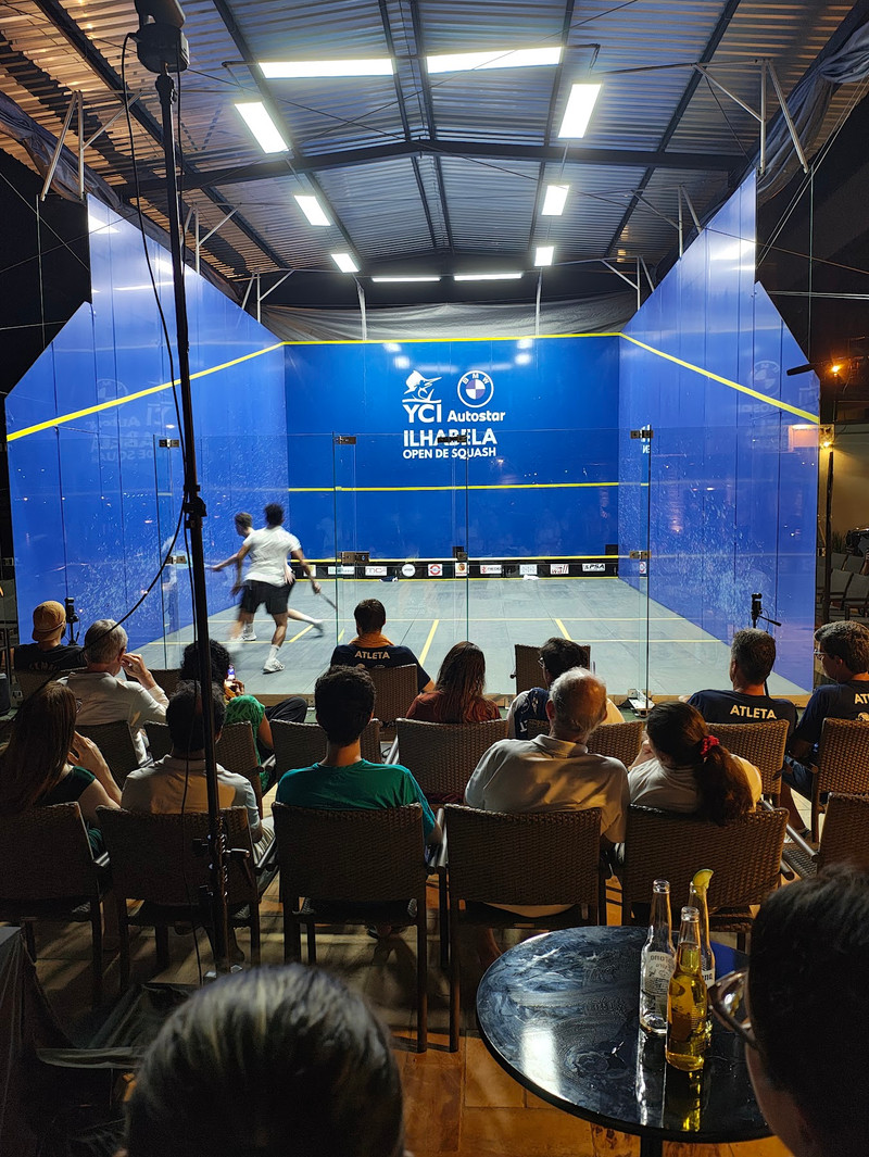 YCI recebe Ilhabela Open de Squash by BMW Autostar, evento do circuito mundial da modalidade