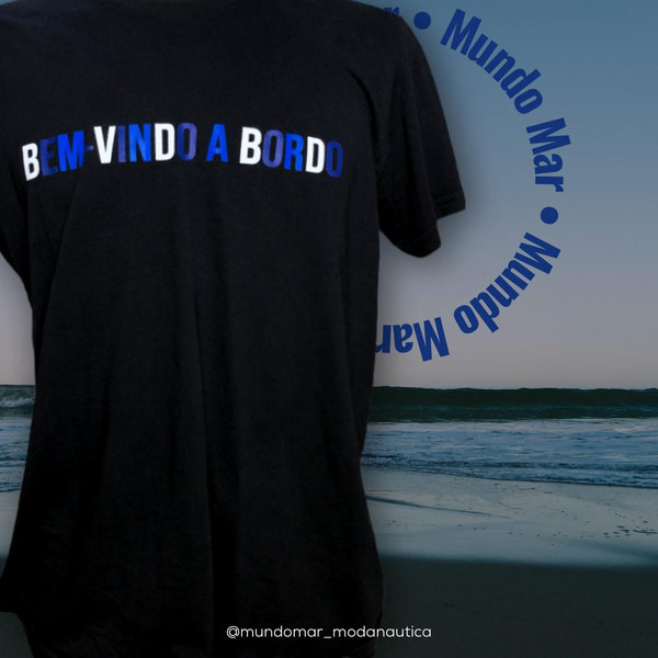 Camiseta Bem-Vindo a Bordo