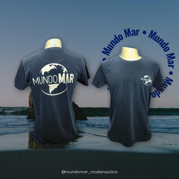 Camiseta Unisex Globo Mundo Mar