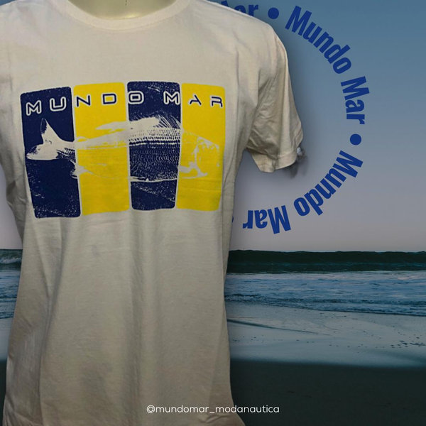 Camiseta Unisex Pesca Mundo Mar